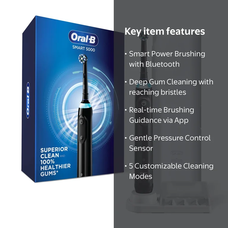 Free Shipping! Oral-B Pro 5000 SmartSeries Electric Toothbrush