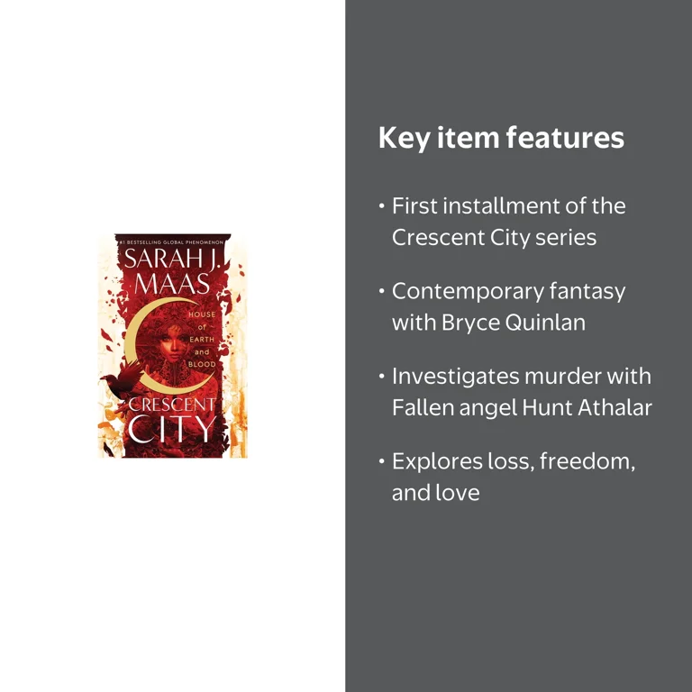 Sarah J Maas, Hardcover, Crescent City: House of Earth and Blood