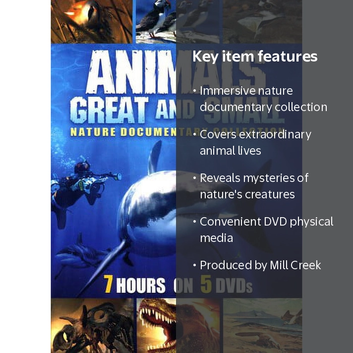 Animals Great and Small: Nature Documentary Collection (DVD), Mill