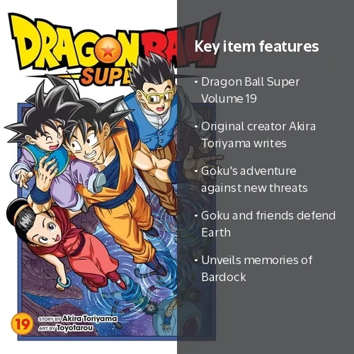 Akira Toriyama, Manga, Dragon Ball Super Vol.19, Paperback