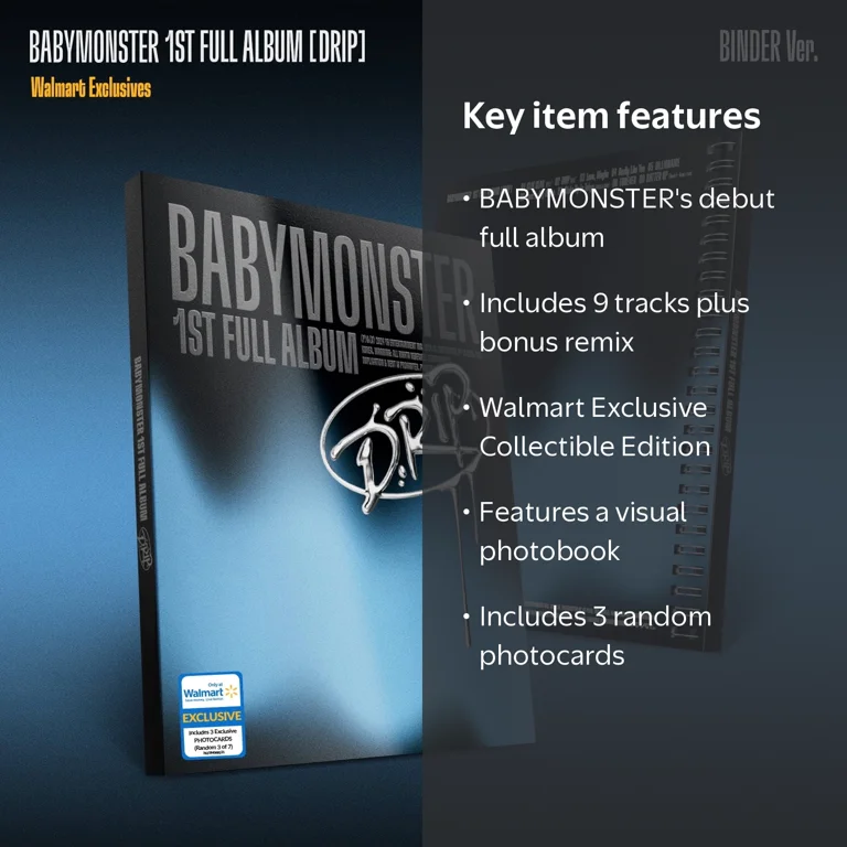 Babymonster - DRIP (Walmart Exclusive) - CD - Walmart.com