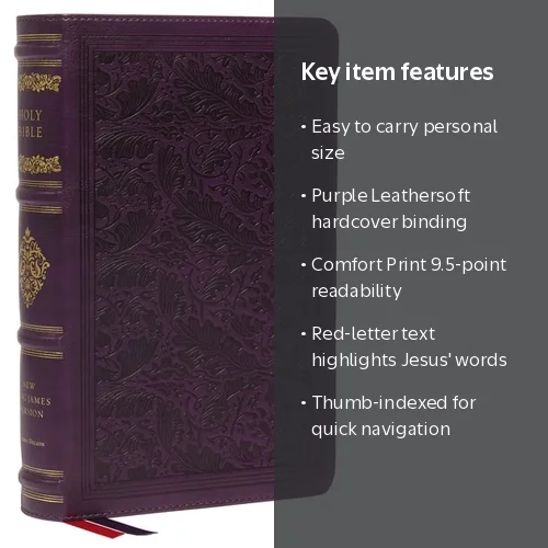 Thomas Nelson, Personal Size Reference Bible, Sovereign Collection