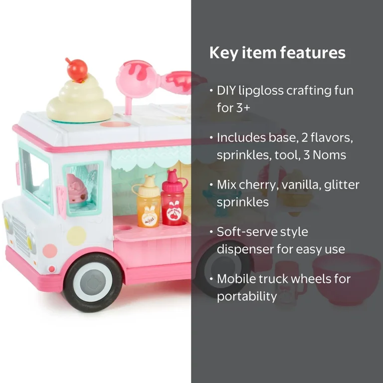 Num Noms Lipgloss Truck Craft Kit - Walmart.com