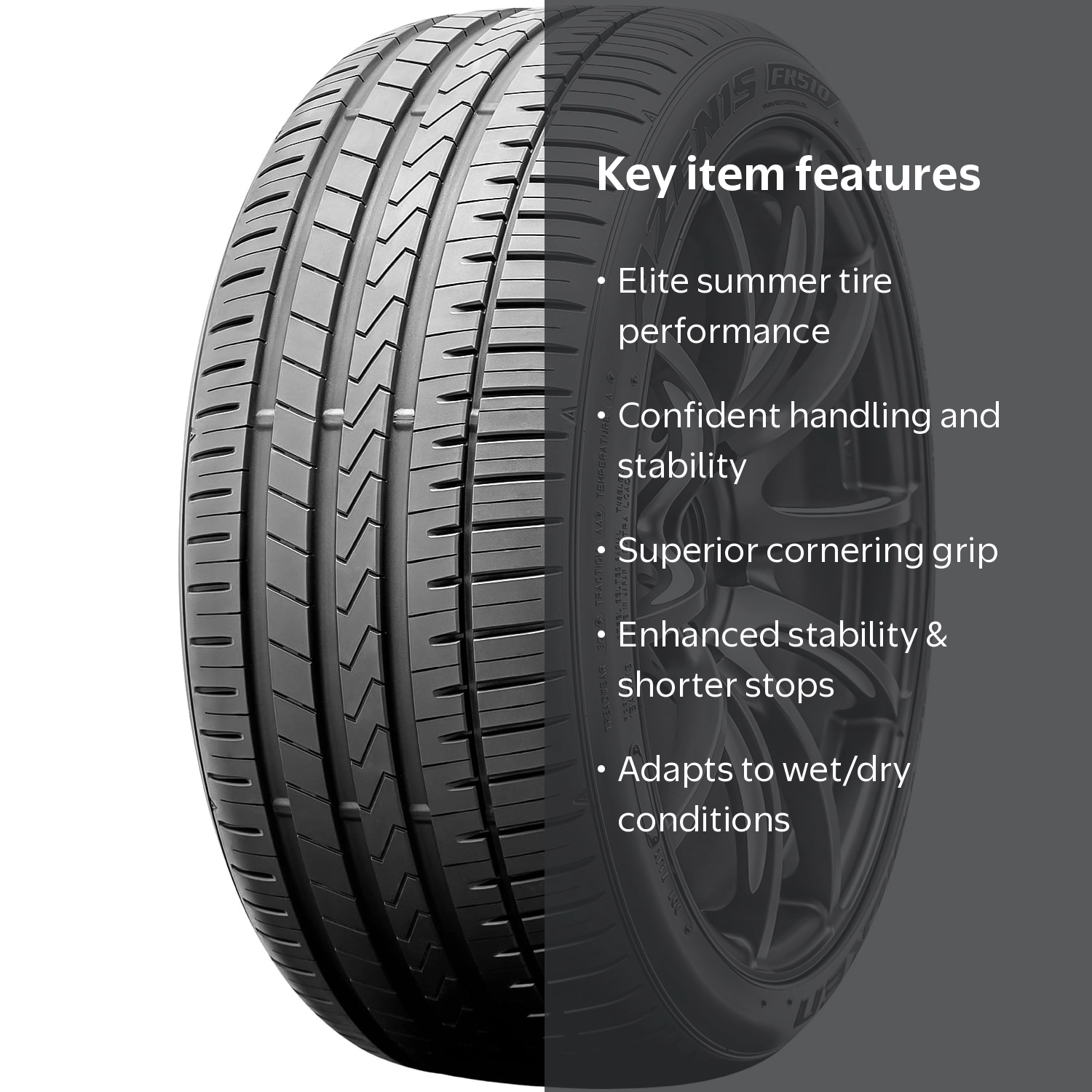 Falken Azenis FK510 245/40ZR19XL 98(Y) BW Ultra High Performance
