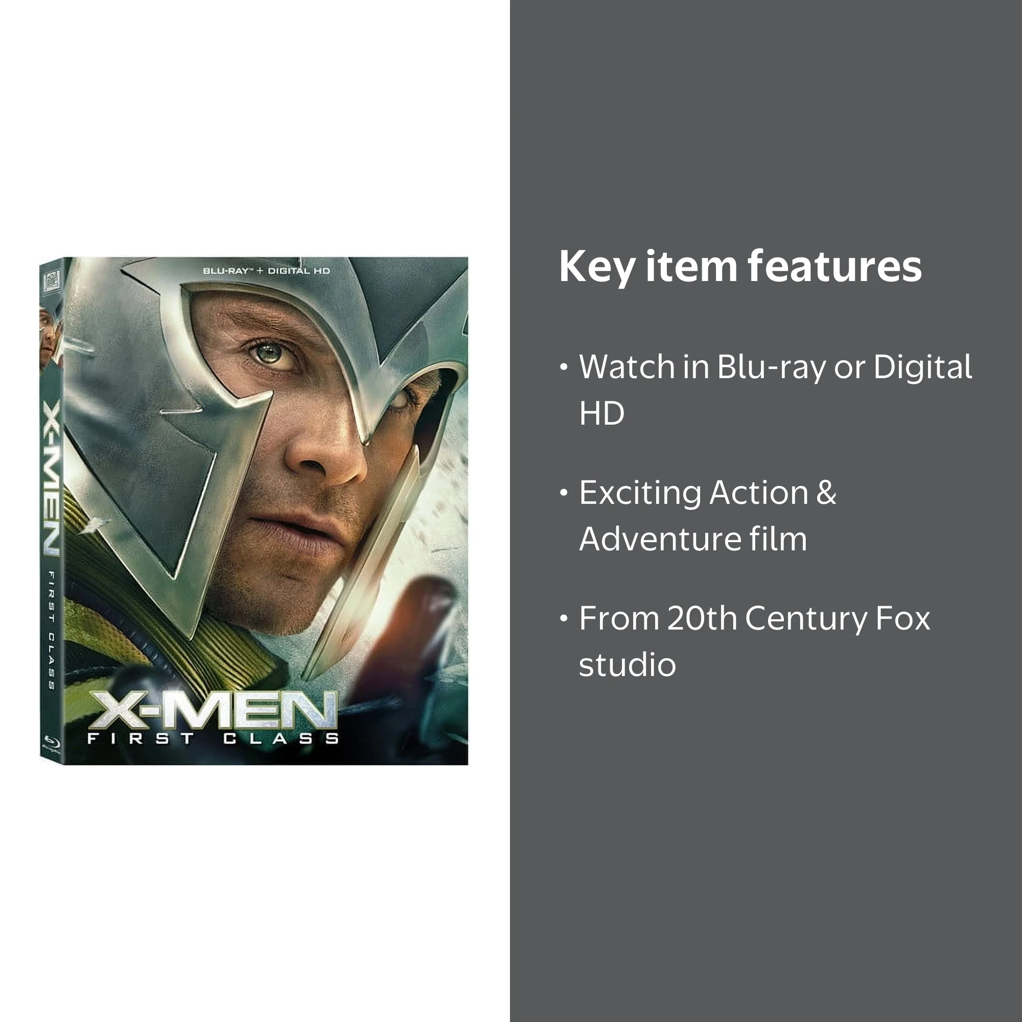Marvel - X-Men: First Class [BLU-RAY] - Walmart.com