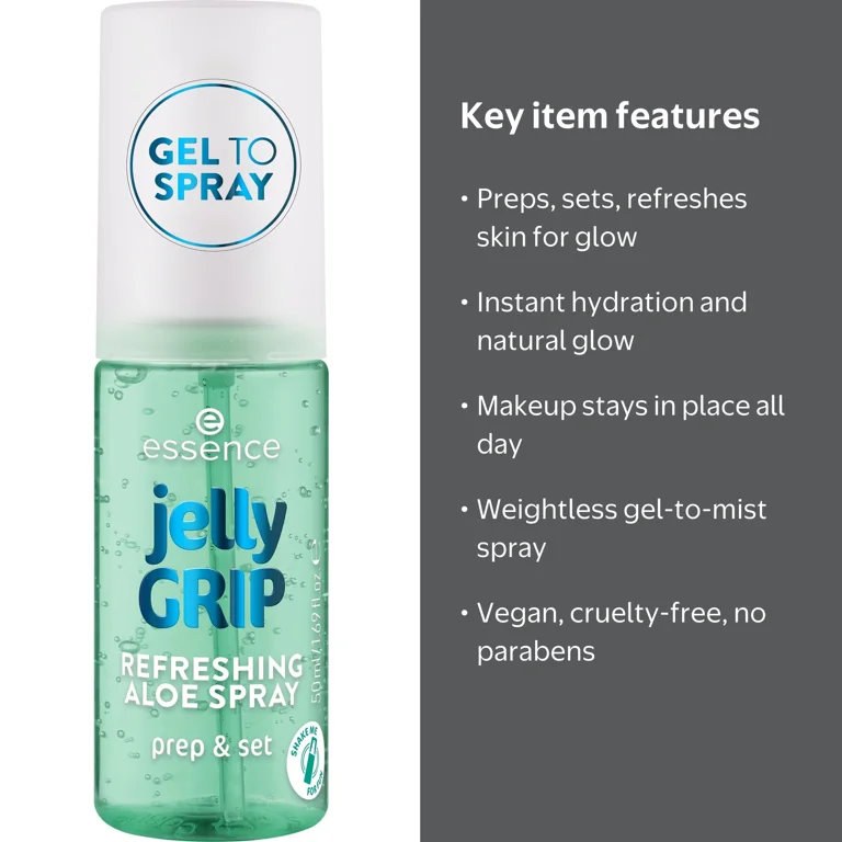 essence Jelly Grip Refreshing Aloe Spray - Walmart.com