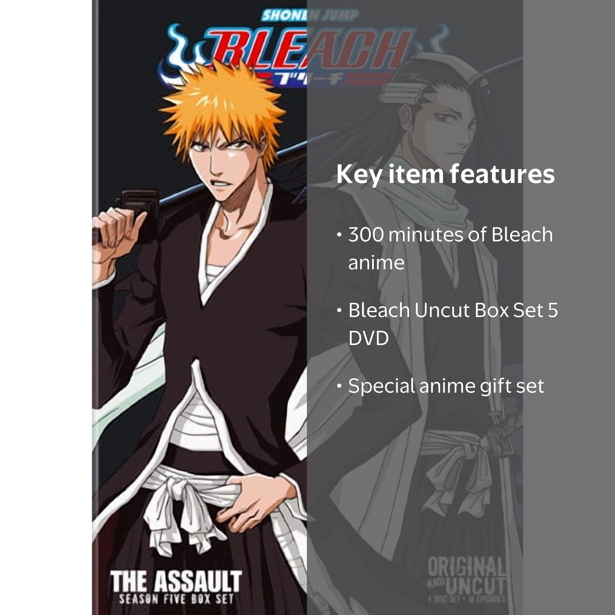 Bleach Uncut: Box Set 5 (DVD Uncut) [DVD] - Walmart.com