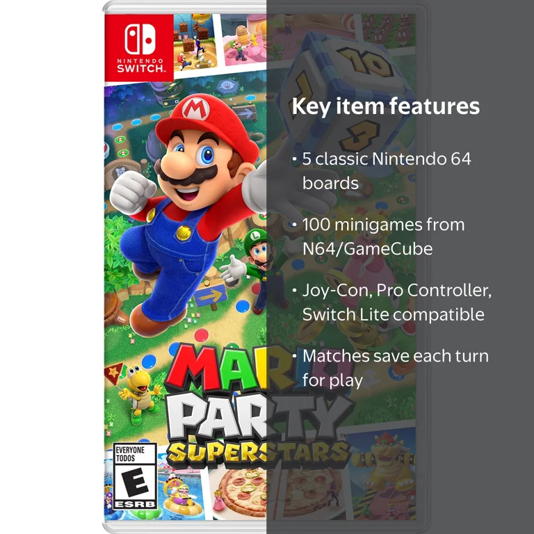 Nintendo, Mario Party Superstars, U.S. Physical Version, Switch