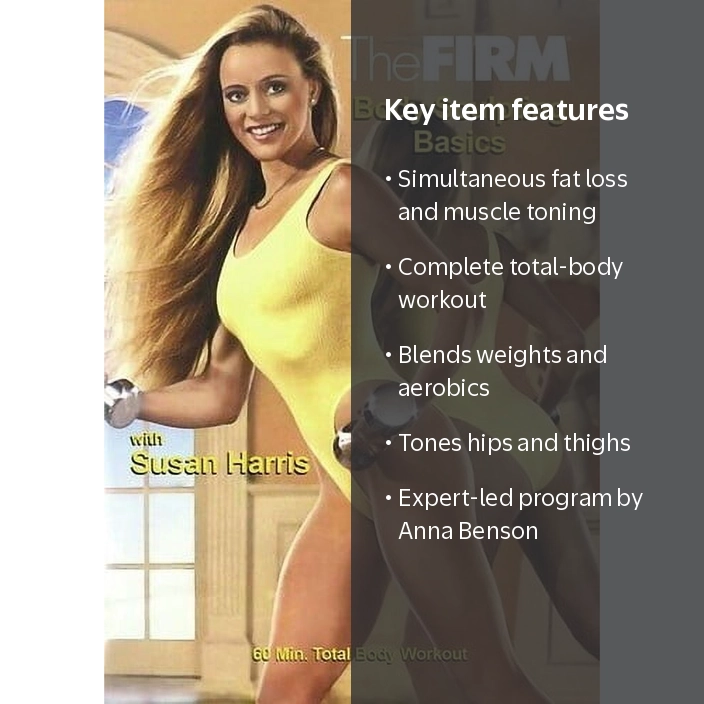 Gaiam, The FIRM Body Sculpting DVD, Total-Body Workout - Walmart.com