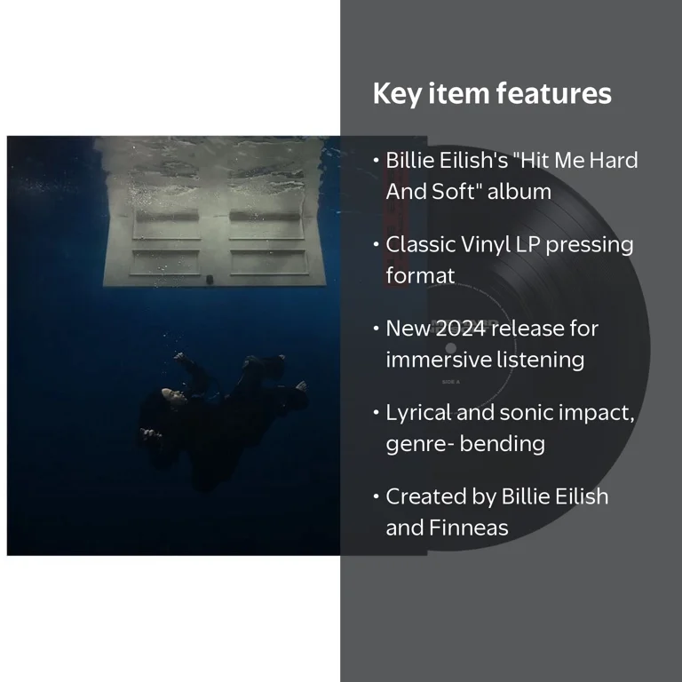 Billie Eilish - Hit Me Hard And Soft - Vinyl LP Album Record