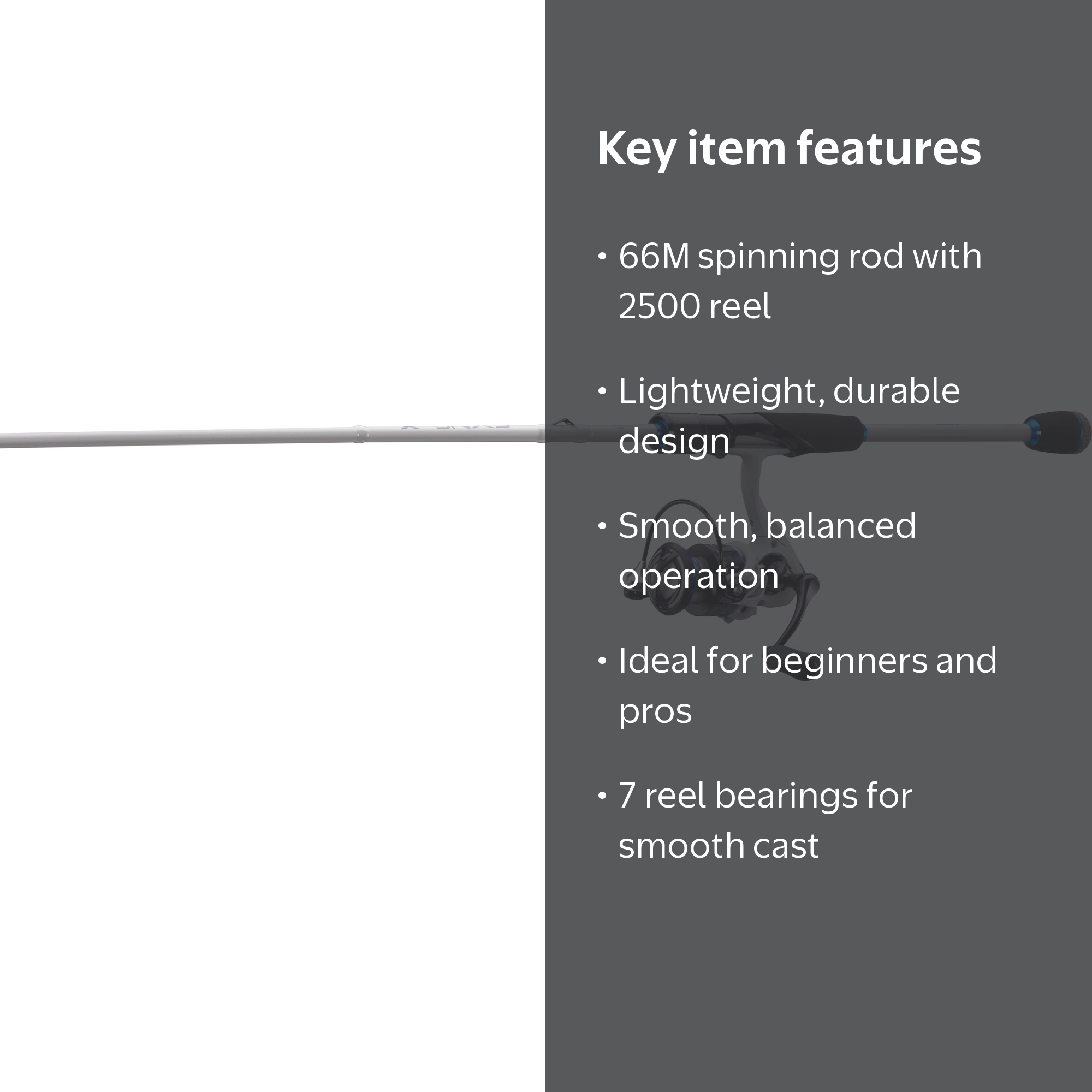 13 Fishing SYNC X Spin Combo 66M (2500 Reel) - Walmart.com