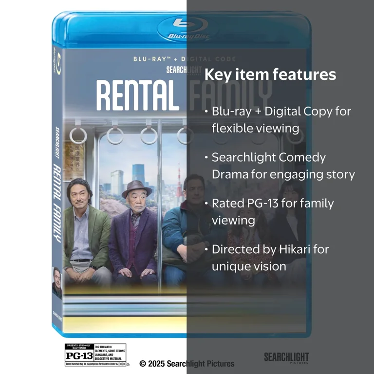 Searchlight Pictures Rental Family Blu-ray Digital Copy, Comedy