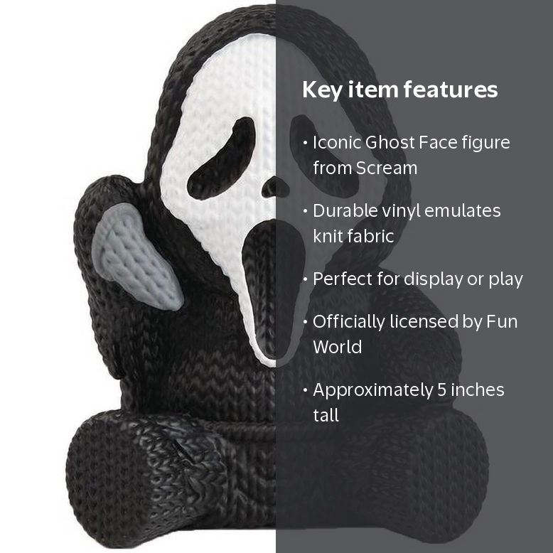 Handmade by Robots, Vinyl Figure, Ghost Face 2.0 #184, 5 inch
