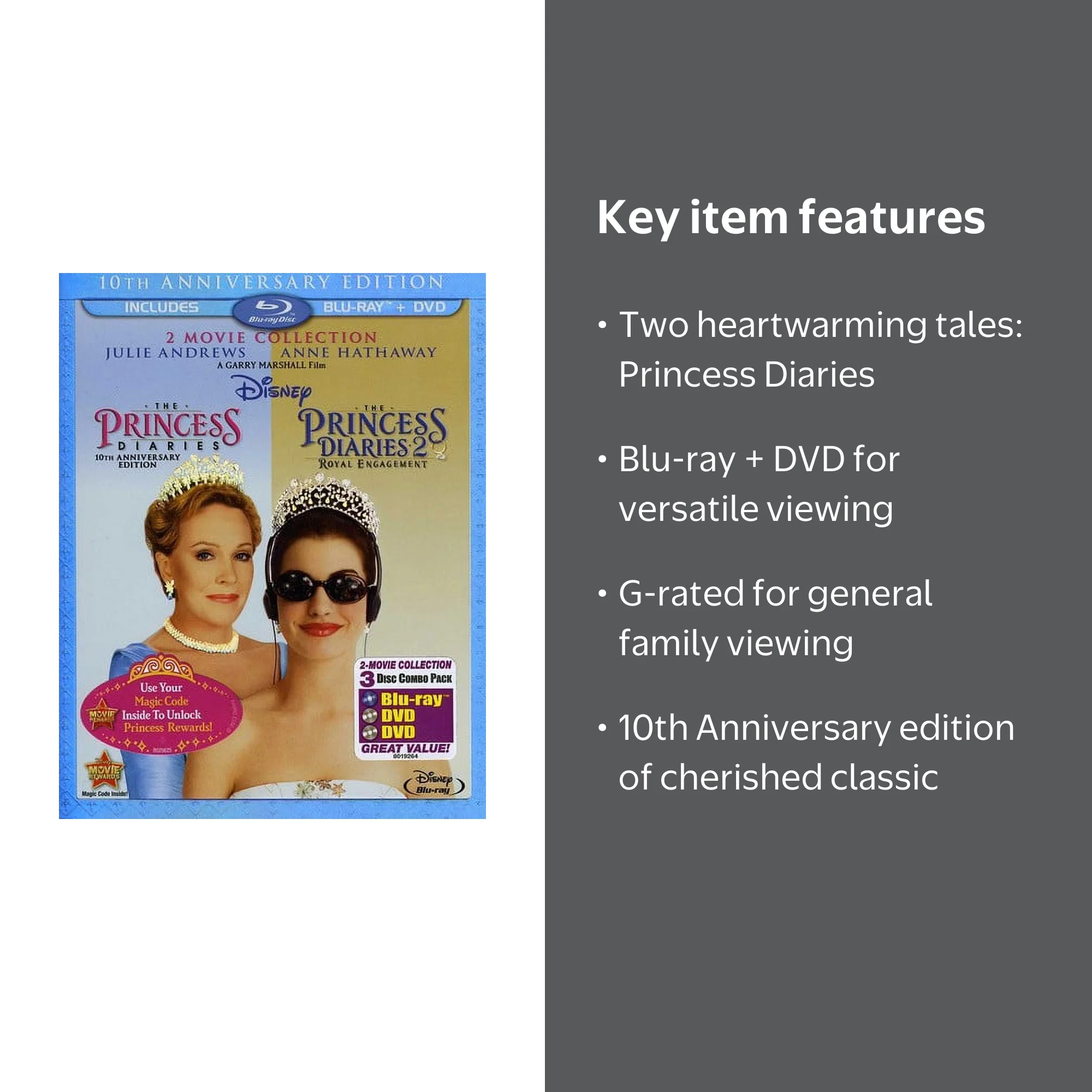 Walt Disney Video: Princess Diaries 10th Anniversary Edition - 2