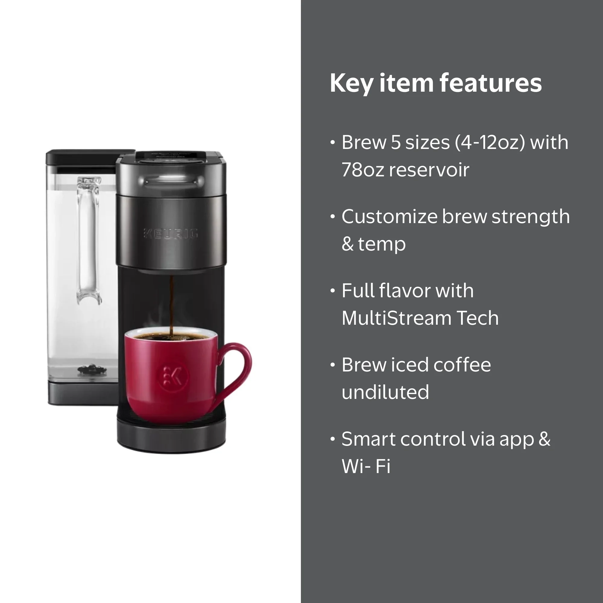 Free Shipping! Keurig K-Supreme Plus Smart Single Serve Coffee