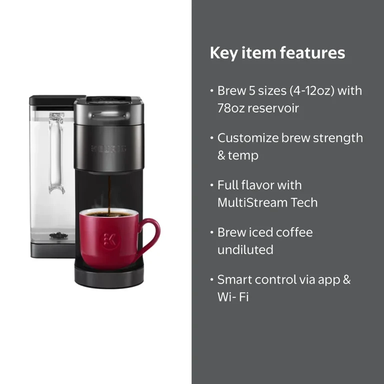 Free Shipping! Keurig K-Supreme Plus Smart Single Serve Coffee