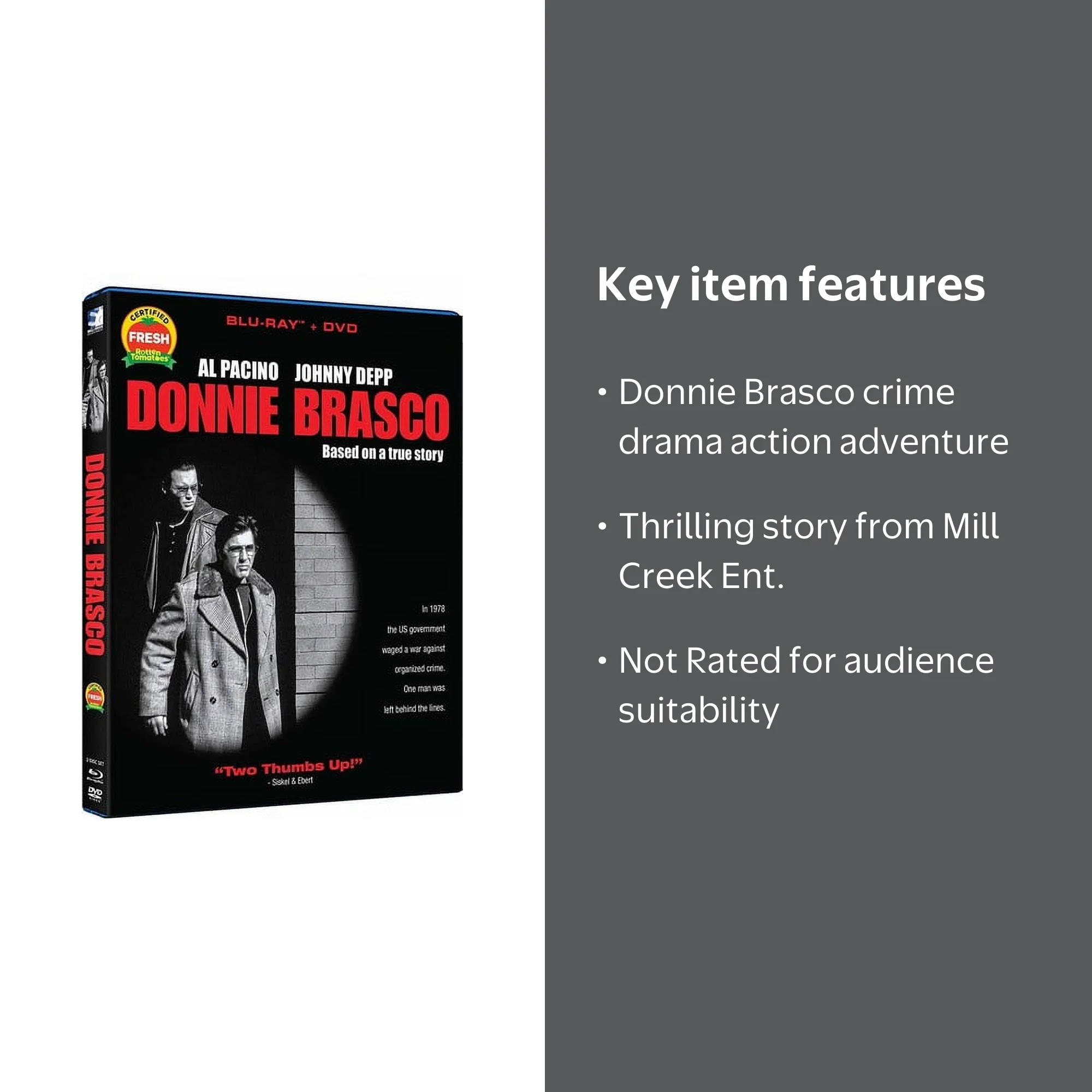 Donnie Brasco [BLU-RAY] - Walmart.com