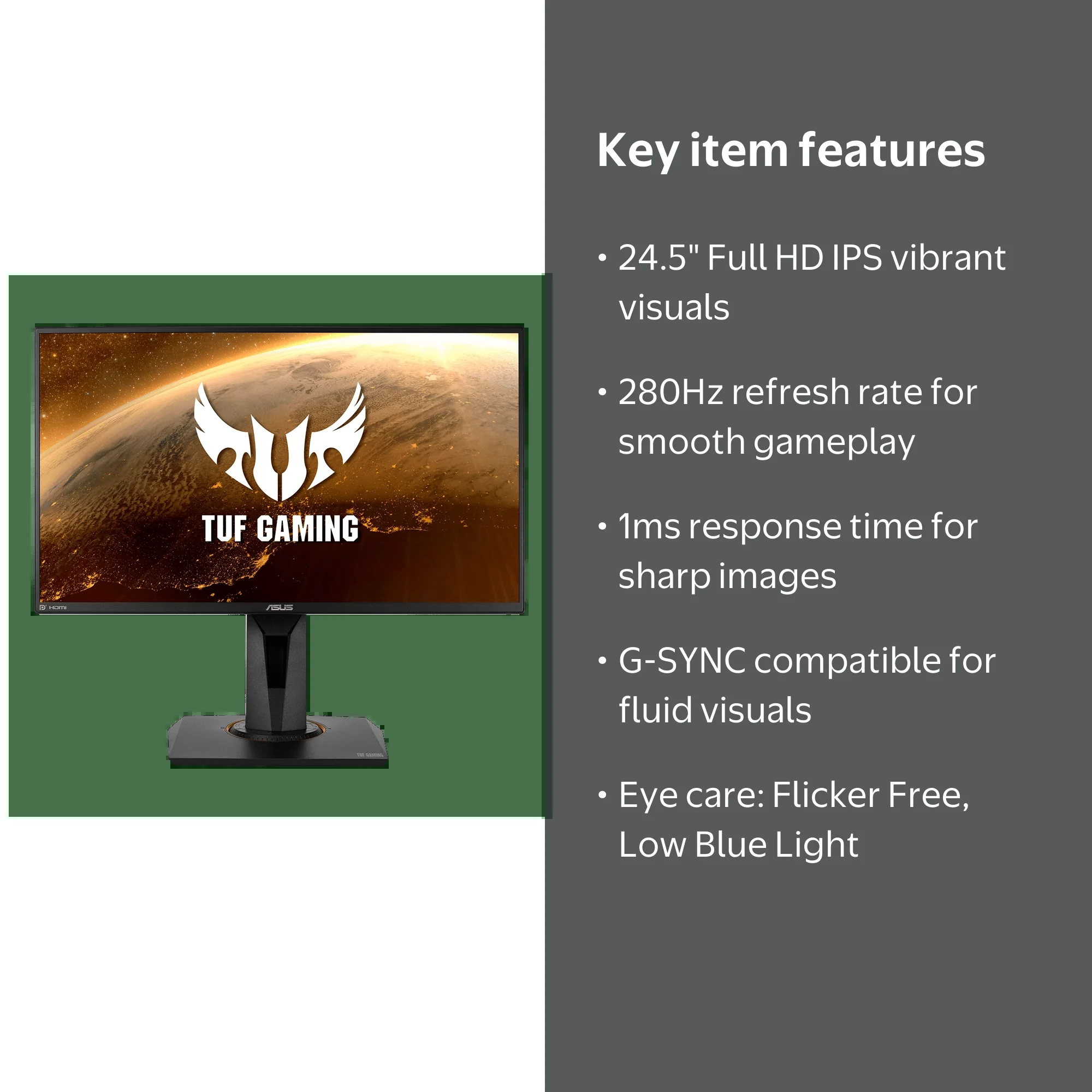 TUF Gamer VG259QM 25
