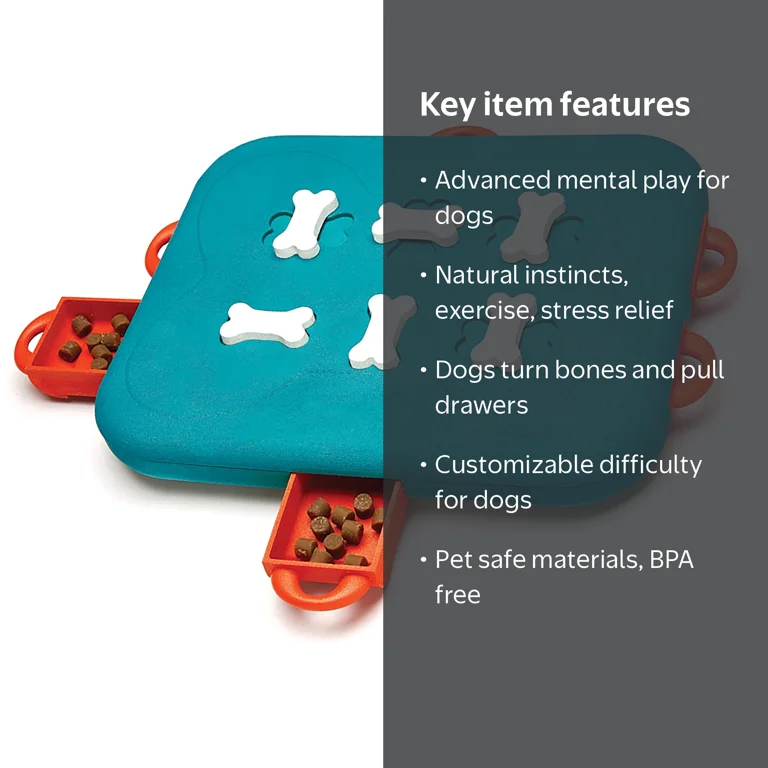 Outward Hound, Dog Casino Treat Puzzle, Level 3 Advanced - Walmart.com