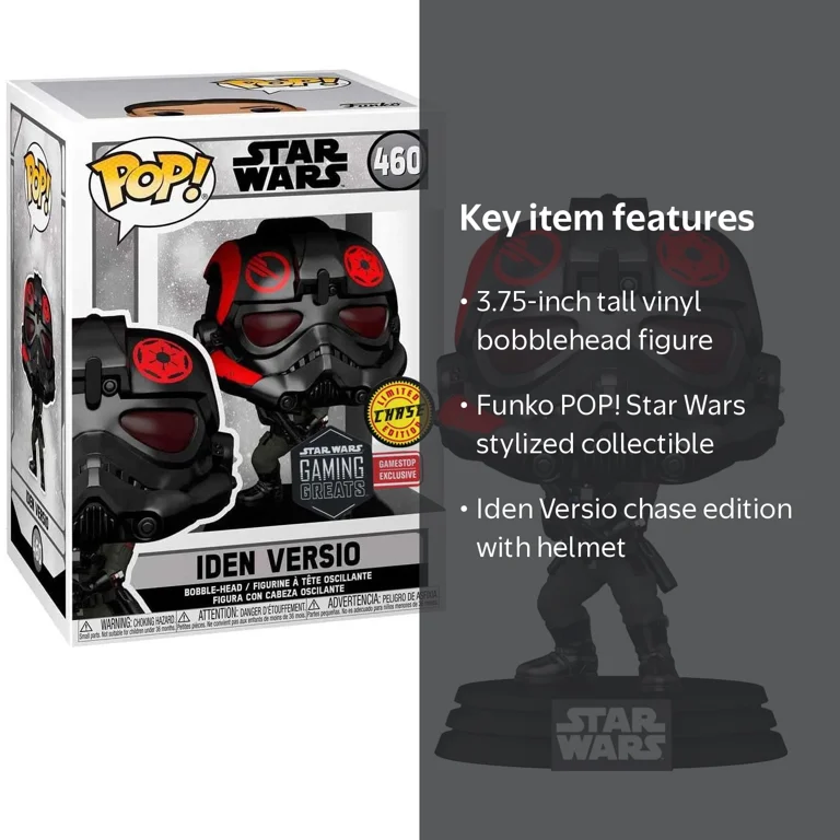 Funko POP! Star Wars Iden Versio Vinyl Figure (Chase) - Walmart.com Funko POP! Star Wars Iden Versio Vinyl Figure (Chase) - Walmart.com