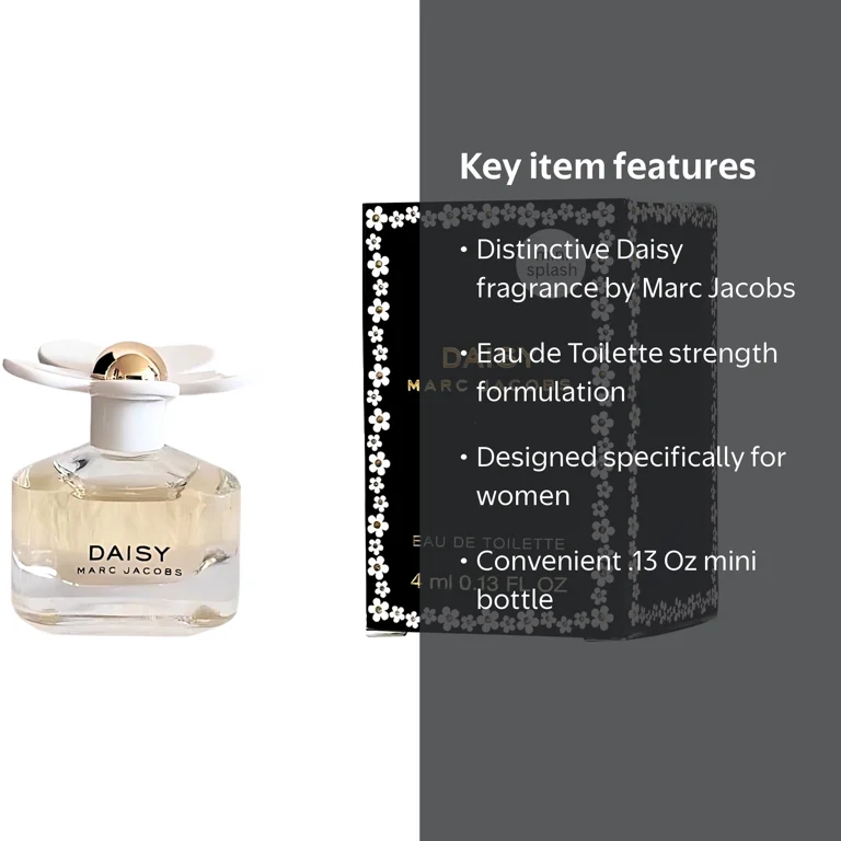 Marc Jacobs Daisy Edt Perfume for Women, 0.13 oz Mini - Walmart.com