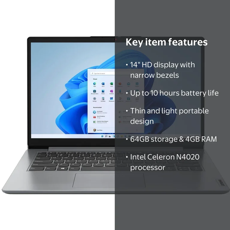 Lenovo Ideapad 1i, 14.0