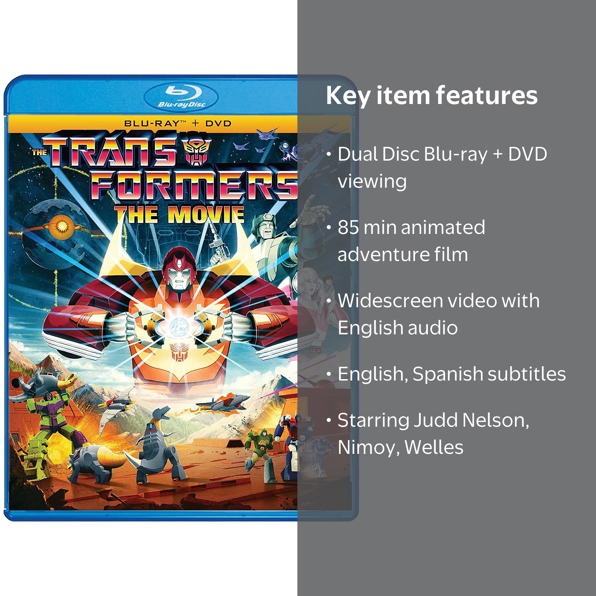 The Transformers: The Movie (35th Anniversary Edition) (Blu-ray +