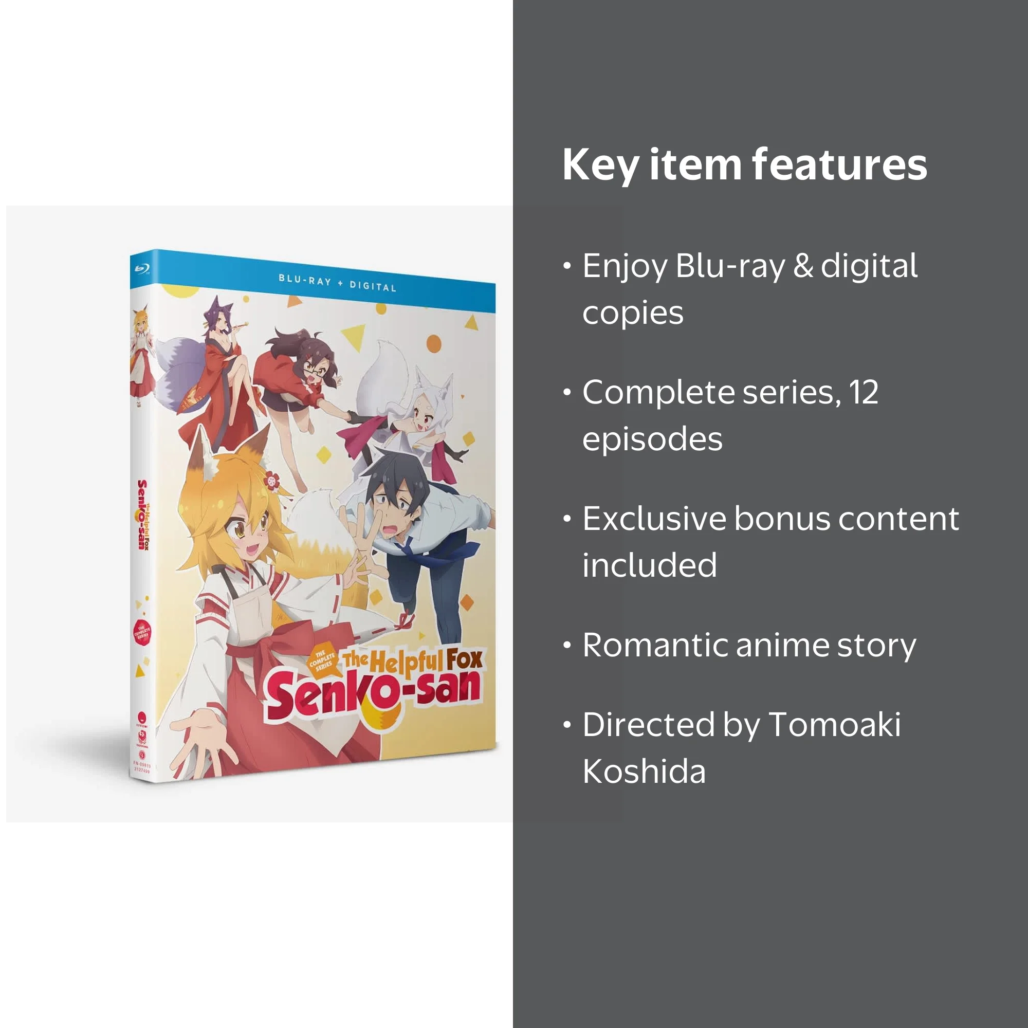 The Helpful Fox Senko-san: The Complete Series (Blu-ray + Digital