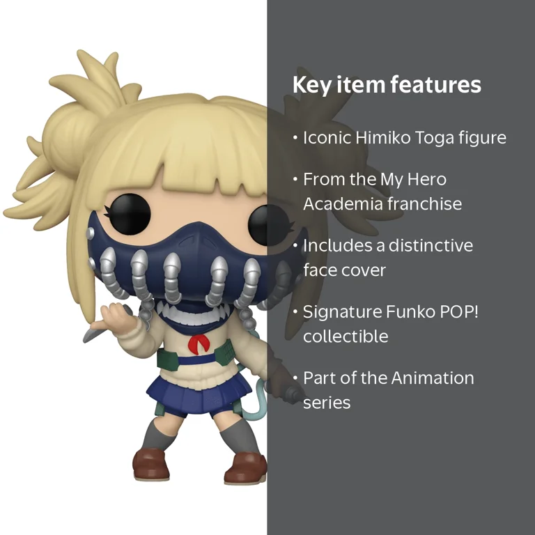 Funko, My Hero Academia, Himiko Toga with Face Cover, Standard