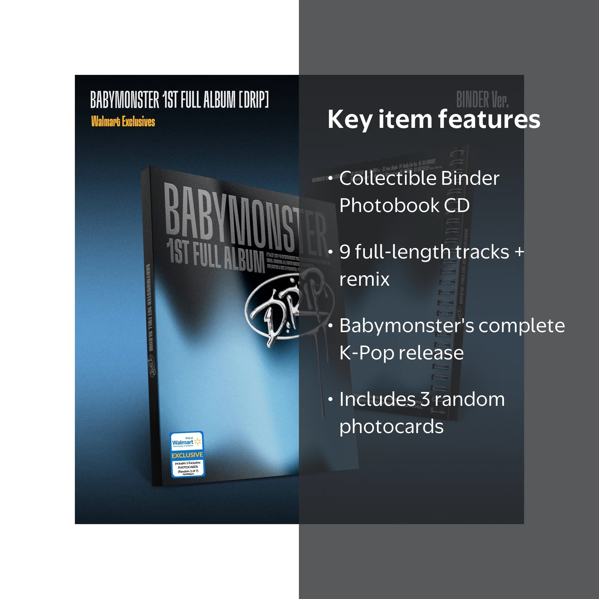 Babymonster - DRIP (Walmart Exclusive) - CD - Walmart.com