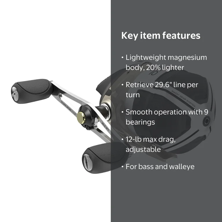 Zebco, Spincast Fishing Reel, Size 30, Dark Silver - Walmart.com