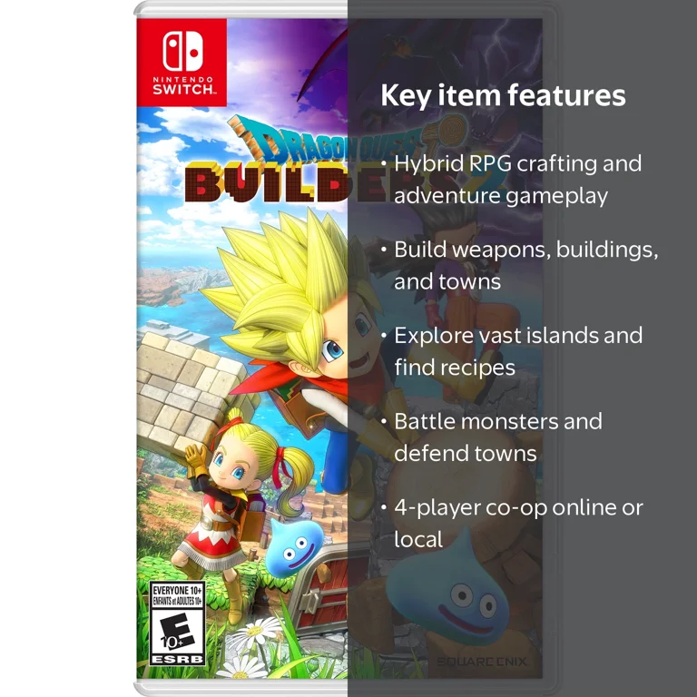 Dragon Quest Builders 2, Nintendo, Nintendo Switch, 045496593889