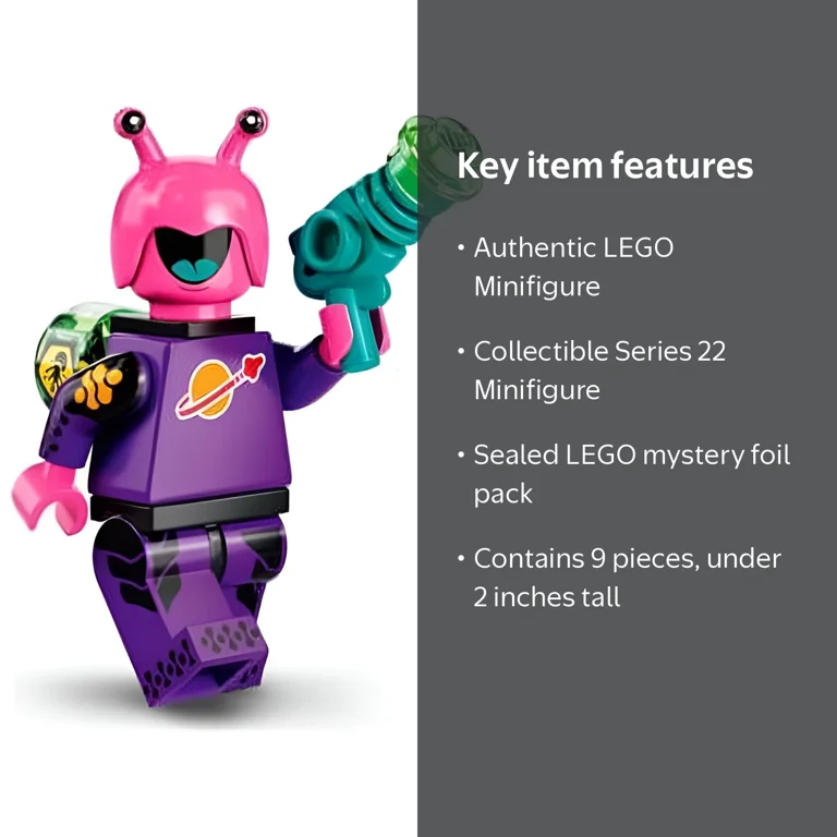 LEGO, Minifigure Series 22 Space Creature, 71032, Sealed - Walmart.com