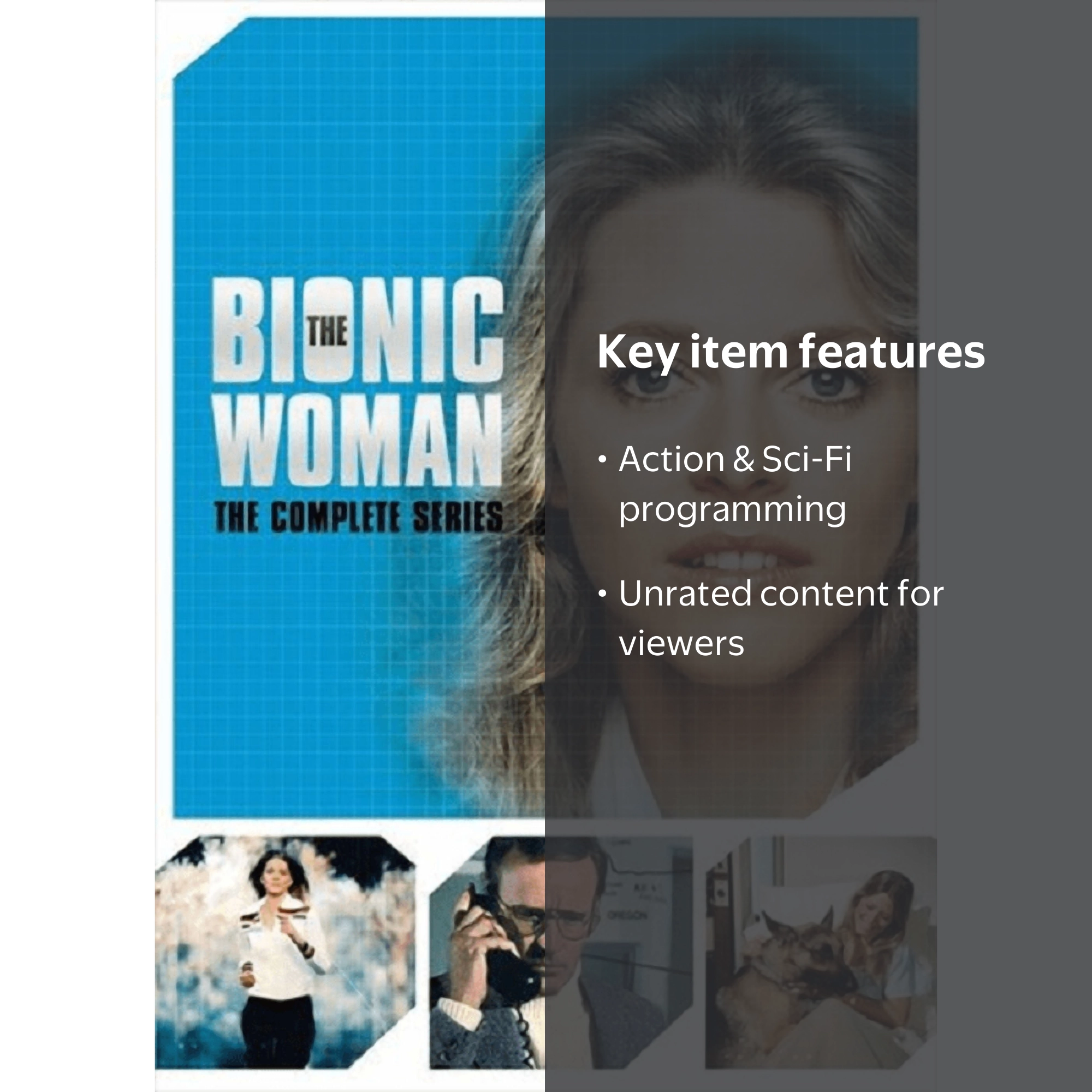 Bionic Woman Complete TV Series Collection DVD - Walmart.com