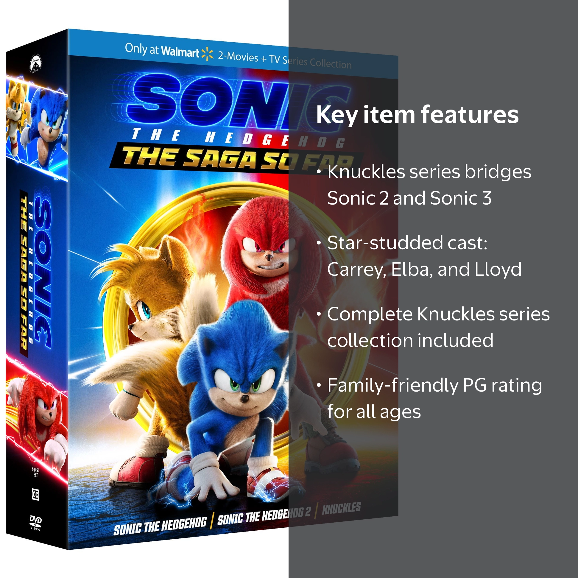 Sonic The Hedgehog: The Saga So Far (Walmart Exclusive) (DVD