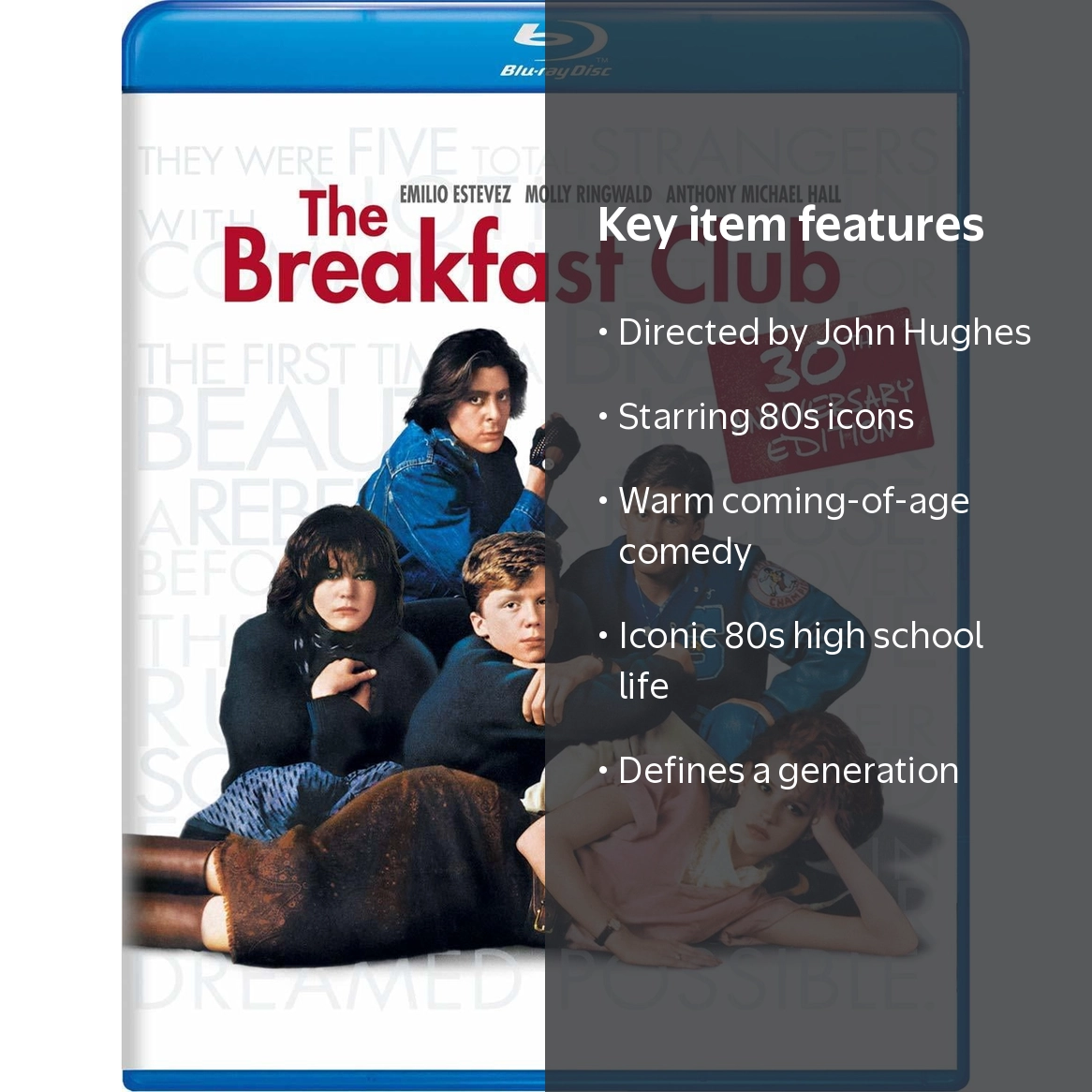Breakfast(初回限定盤)(Blu-ray Disc付) Universal Studios: The Breakfast Club 30th Anniversary Edition