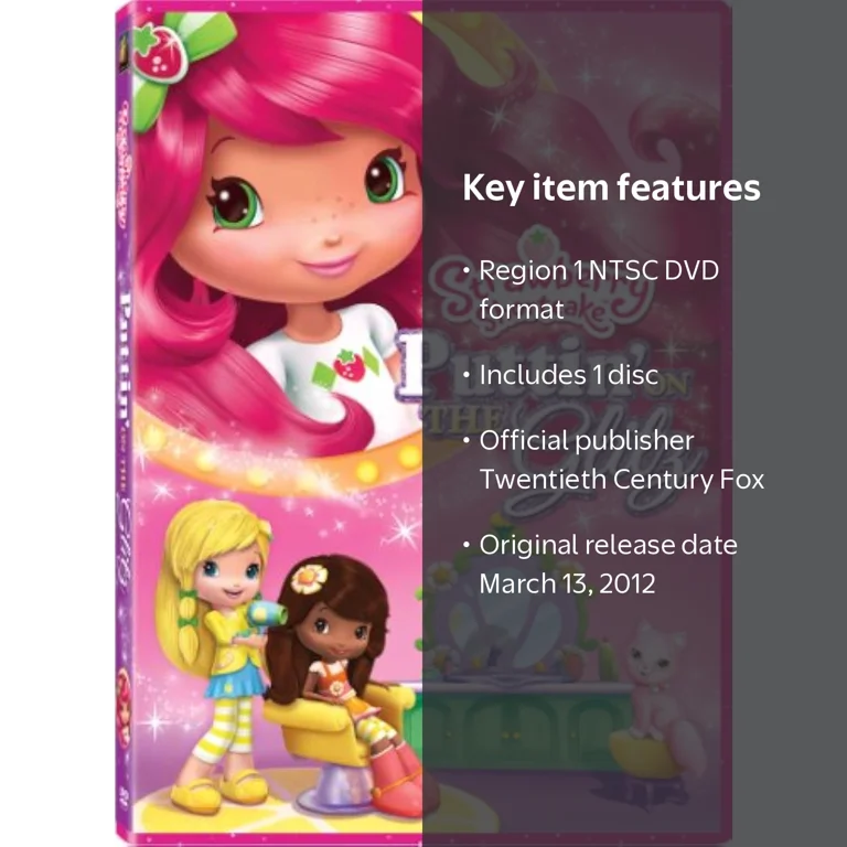 Strawberry Shortcake - Puttin on the Glitz [DVD] - Walmart.com