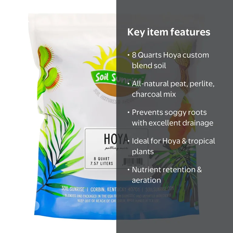 Hoya Plant Potting Soil Mix, 8 Quarts, Custom Blend for