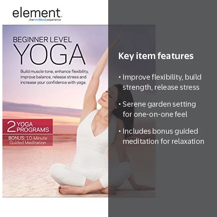 Lionsgate Home Entertainment, Beginner Level Yoga DVD - Walmart.com