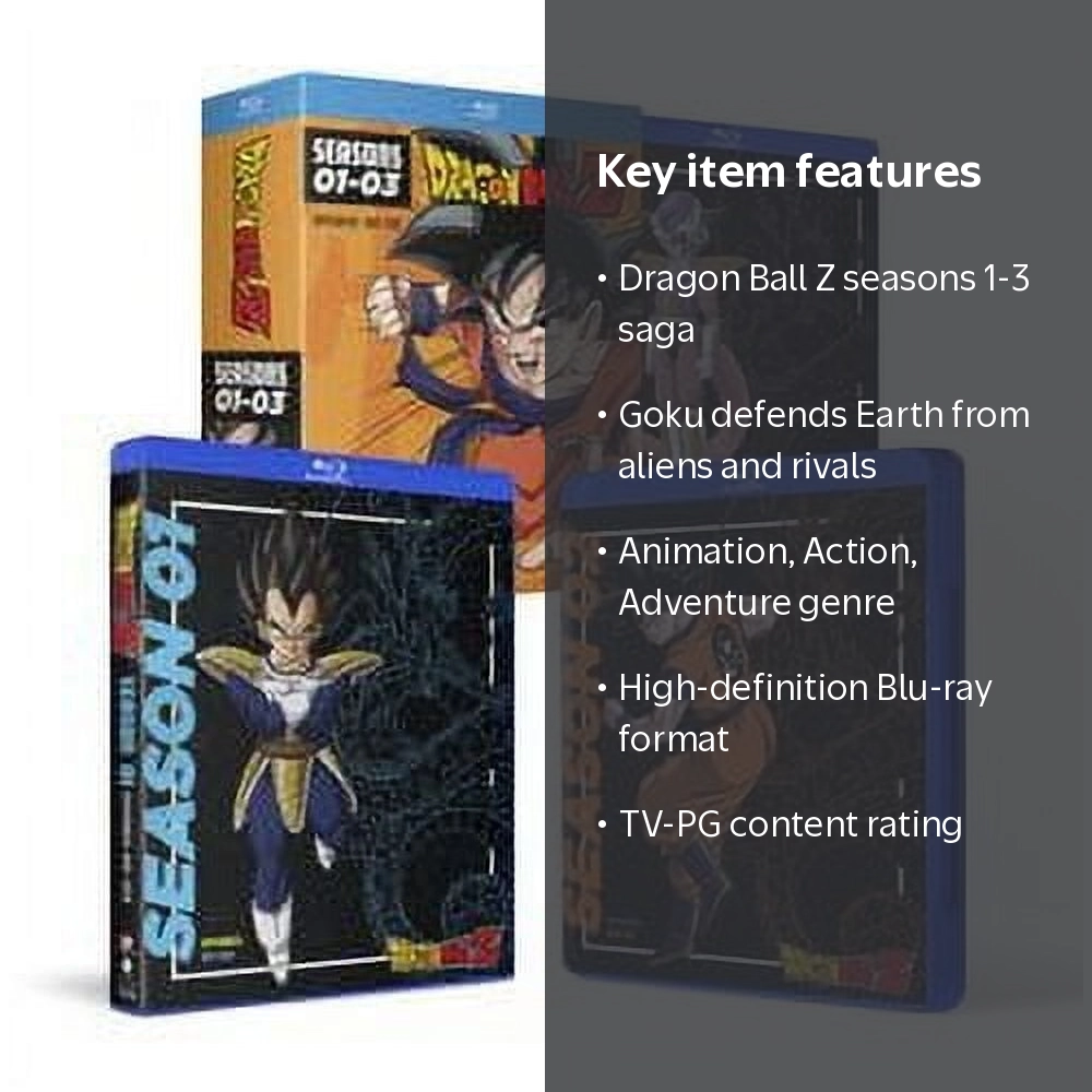 Dragon Ball Z: Seasons 1-3 Blu-ray (Walmart Exclusive) (Blu-ray