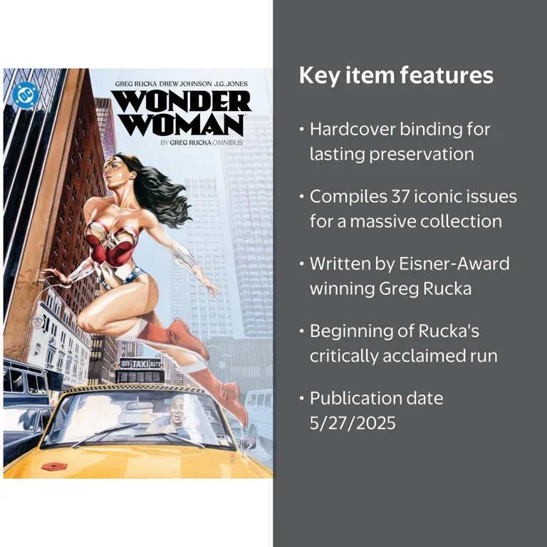 Wonder Woman by Greg Rucka Omnibus (Hardcover) - Walmart.com