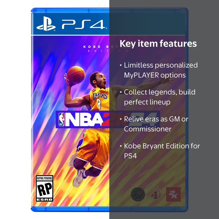 Take 2 Interactive, NBA 2K24 Kobe Bryant Edition for PlayStation 4