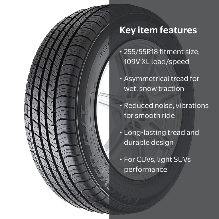 Kenda Klever S/T KR52 All Season 255/55R18 109V XL Passenger Tire