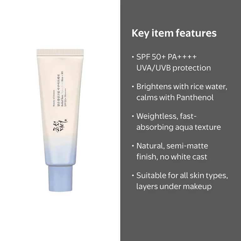 Beauty of Joseon Relief Sun Aqua Fresh Sunscreen *NEW Formula