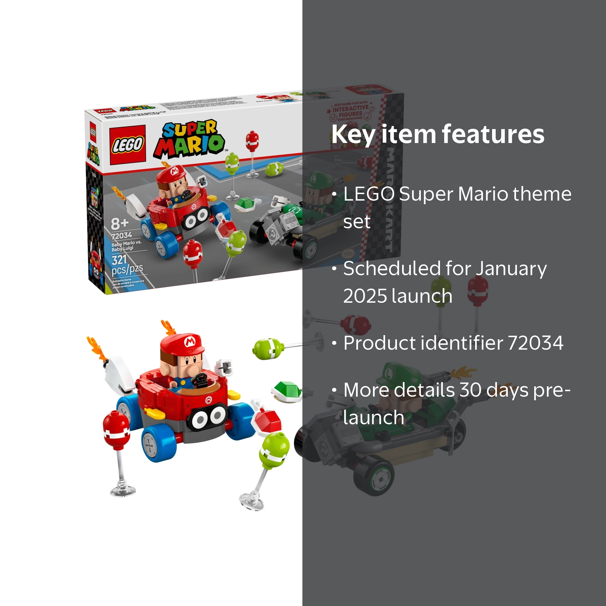 LEGO, Super Mario Building Set, 72034, No launch info available