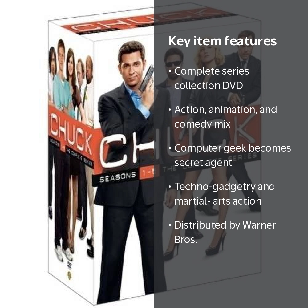 Warner Home Video: Chuck Full TV Box Set - Complete Series (DVD