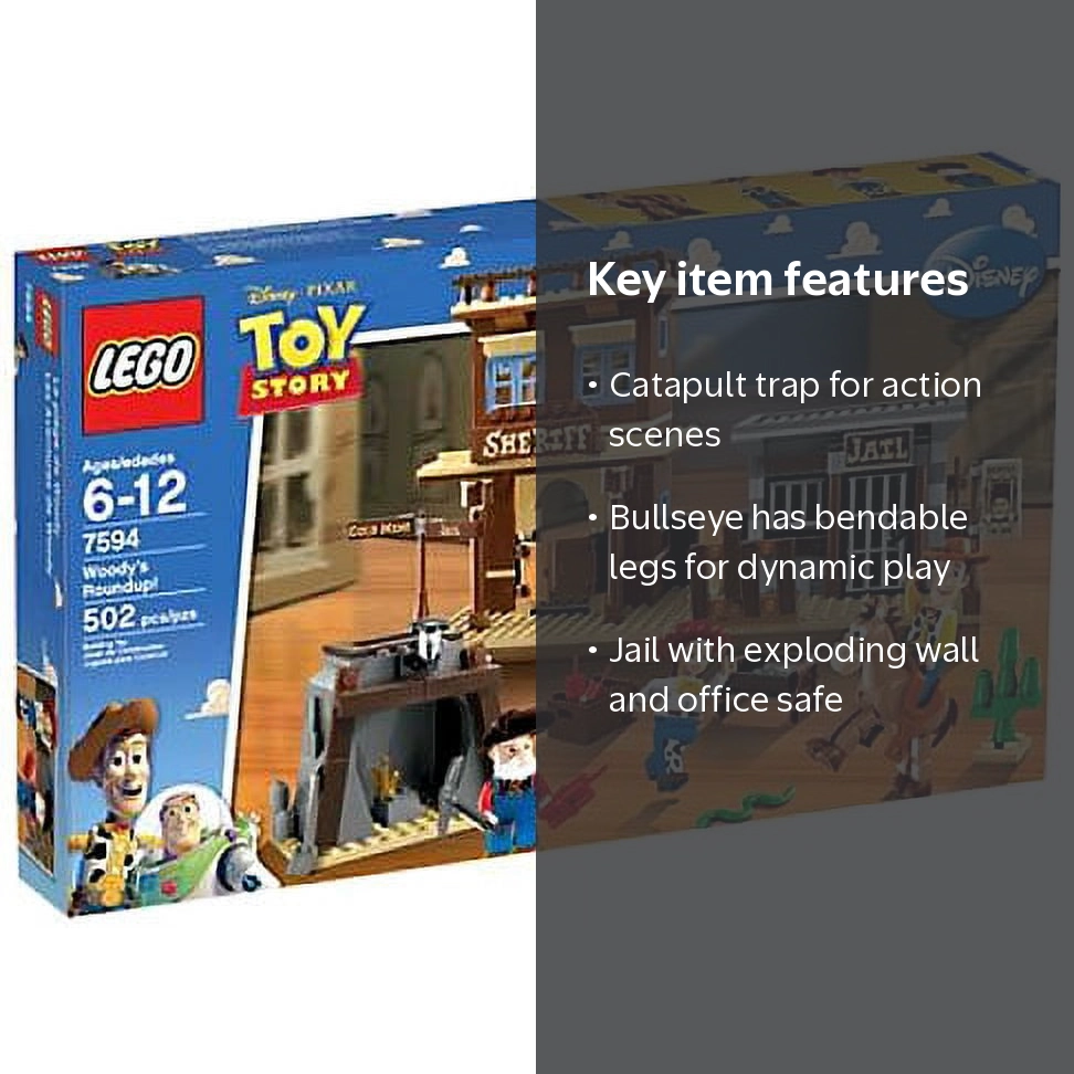 LEGO 7594 Woody's Round Up - Walmart.com