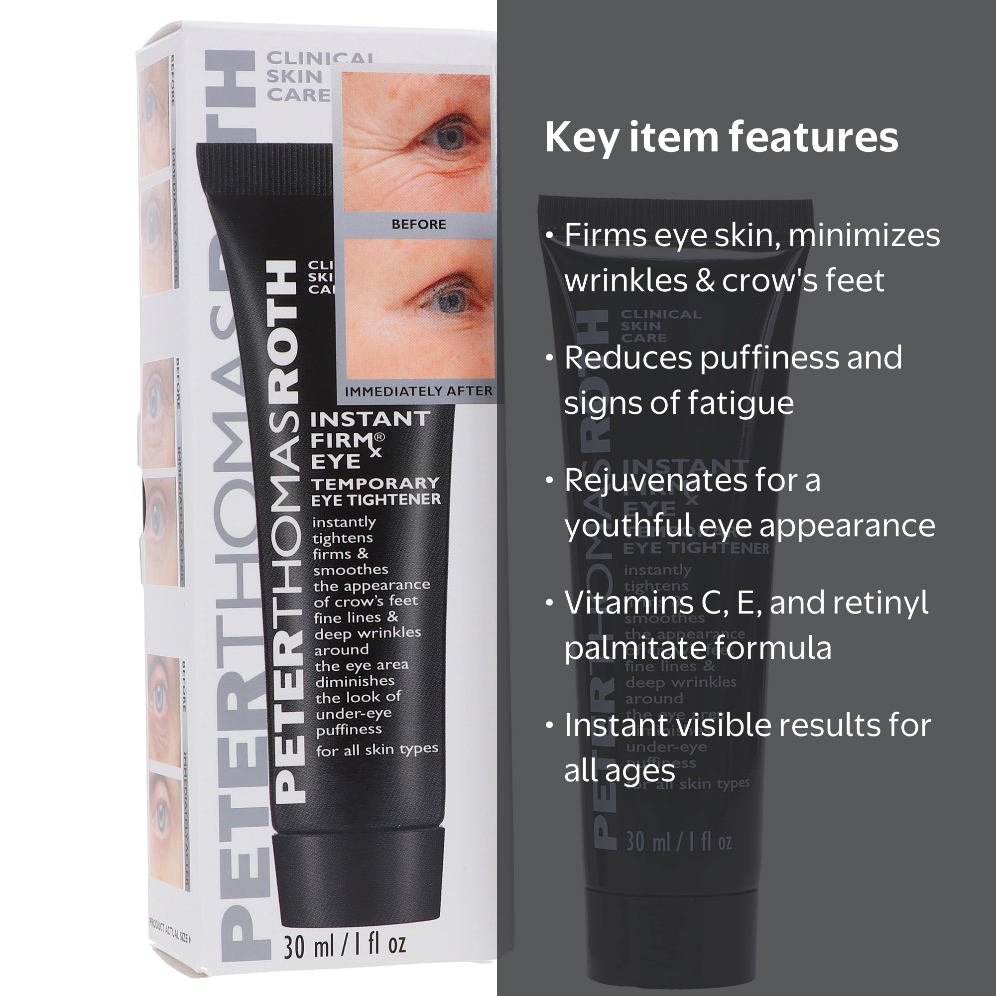 Peter Thomas Roth Instant FIRMx Eye 1 oz, Firming and Anti-Aging