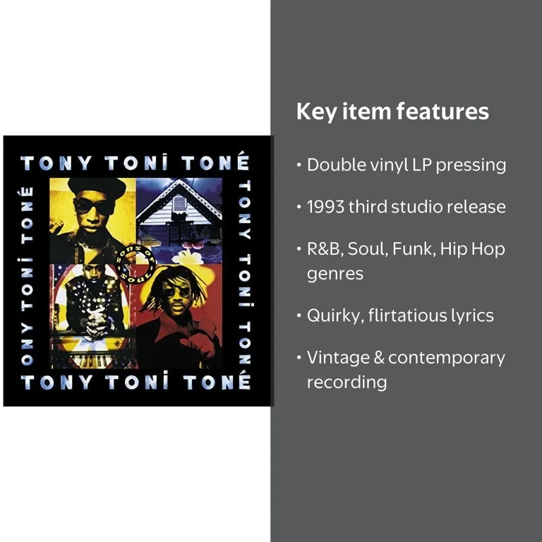 Motown, Vinyl Record, Tony Toni Tone Sons Of Soul, Double LP