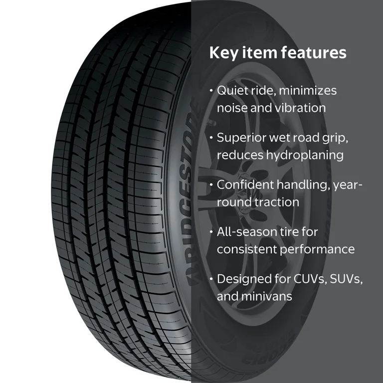 【新品】BRIDGESTONE 225/55R19 26年製 【南-224 ①】 Bridgestone Ecopia H/L 422 Plus 225/55R19 99H a/s All Season Tire